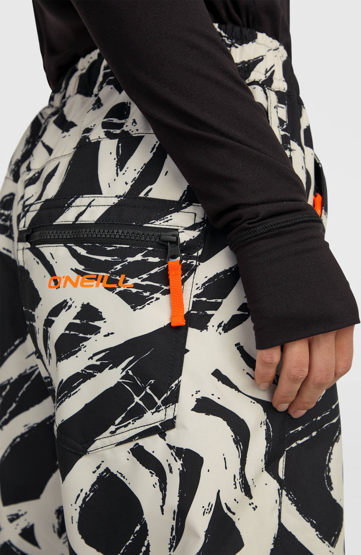 FWC Oversized Snow Pants | White Snowtracks