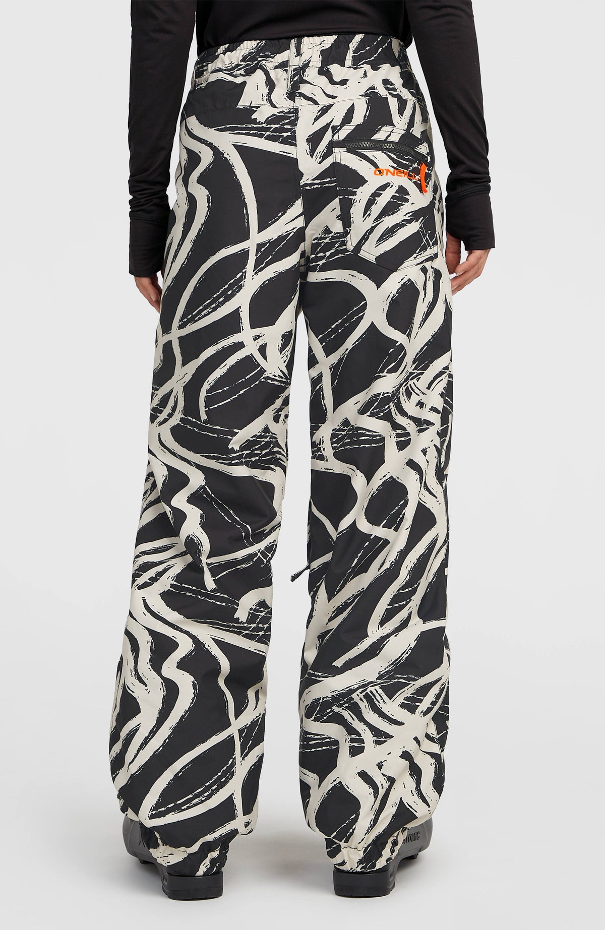 FWC Oversized Snow Pants | White Snowtracks