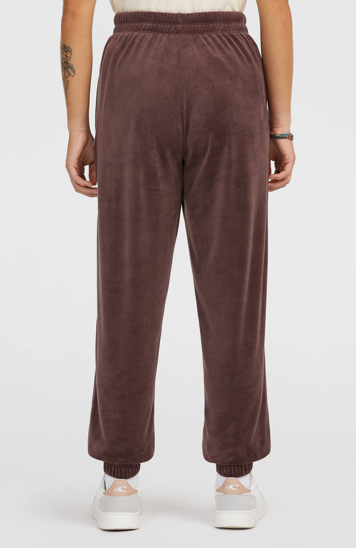 FWC'Cruz Velour Sweatpants | Purple Gray