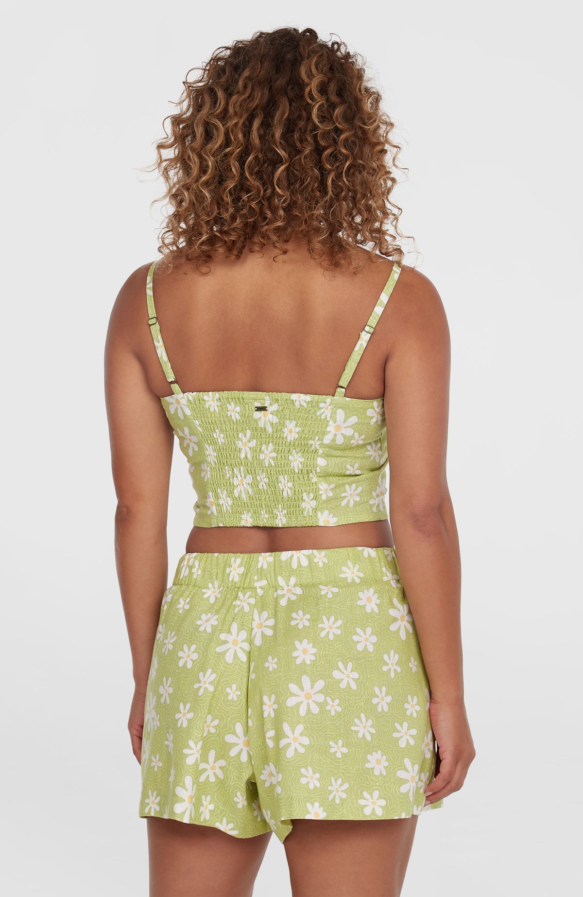Beach Vintage Shorts | Green Daisyline