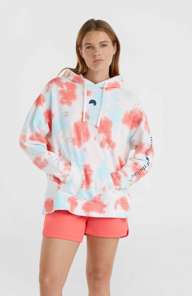 Women of the Wave Hoodie | Pink Ice Cube Tie Dye Women of the Wave Hoodie | Pink Ice Cube Tie Dye
