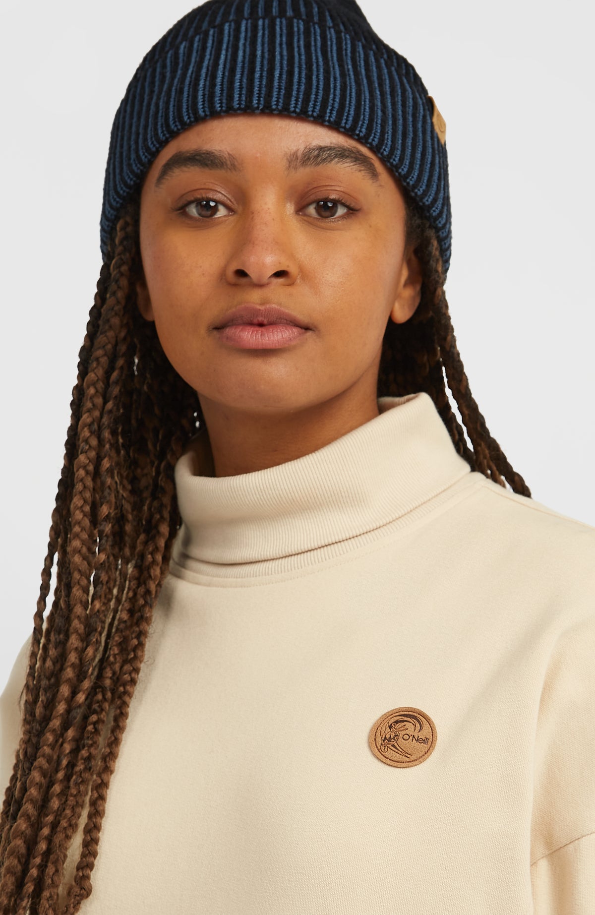 O'Riginals High-Neck Crew Sweatshirt | Macaron