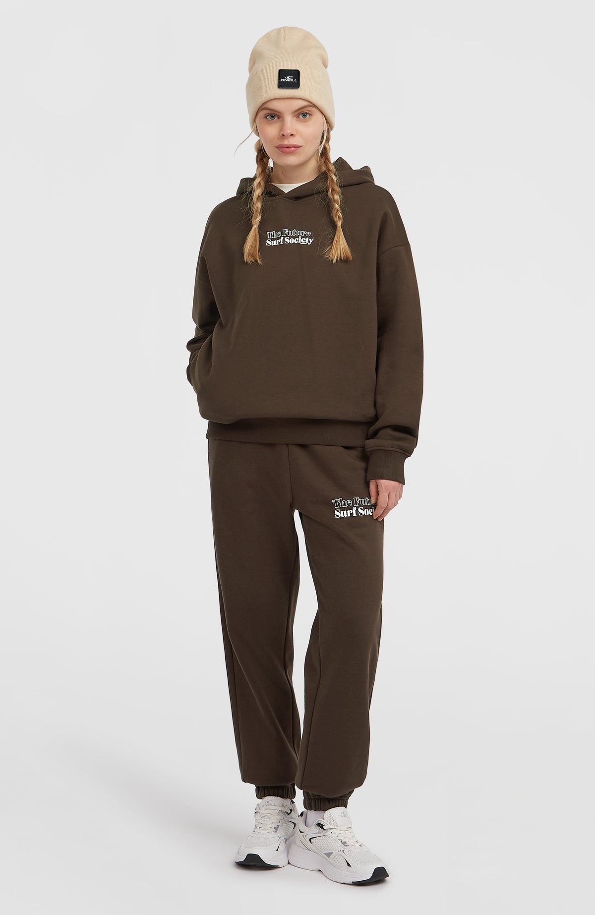 Future Surf Society Hoodie | Coffee Bean