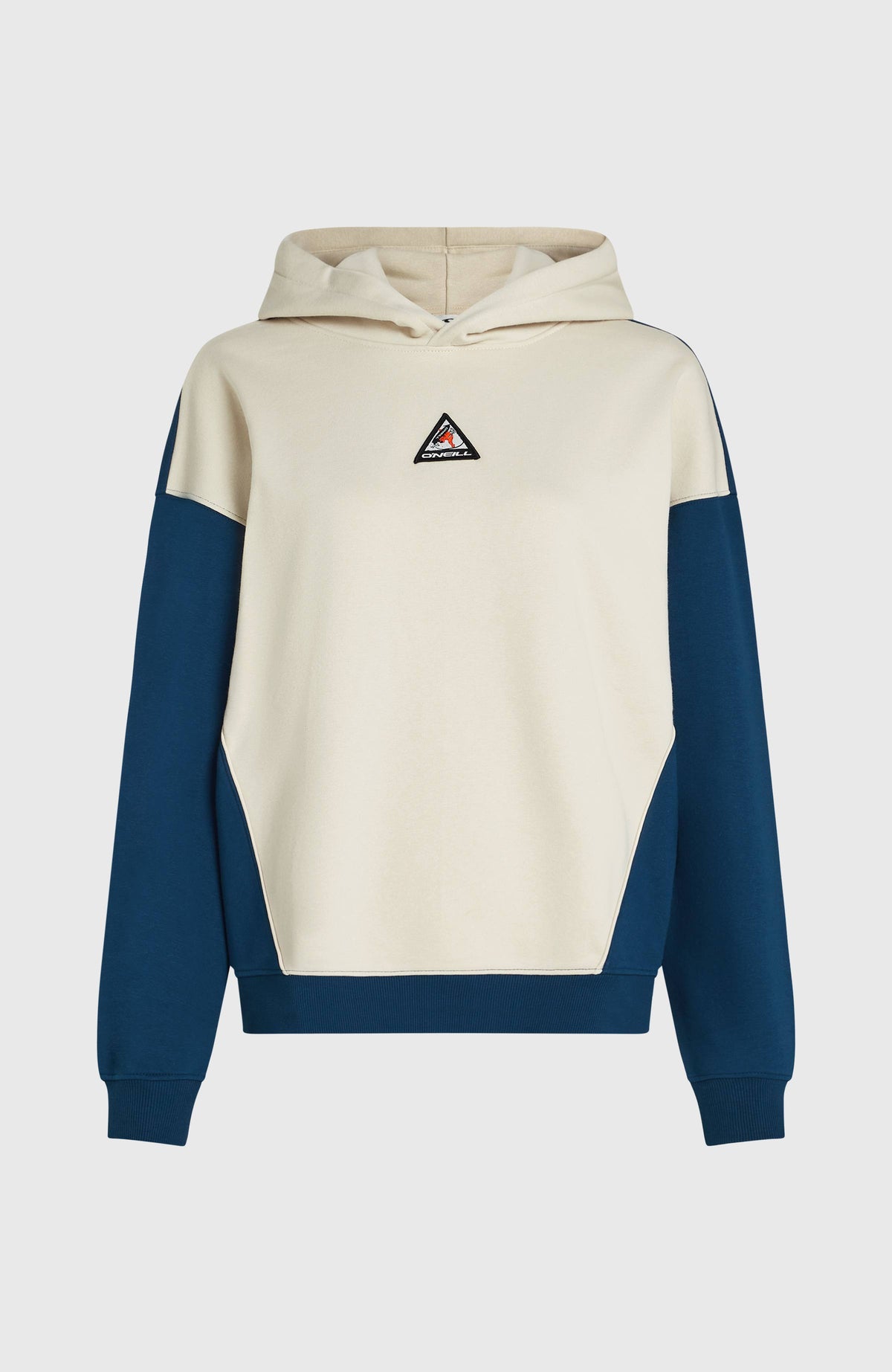 FWC'Play Hoodie | Linen White Colour Block