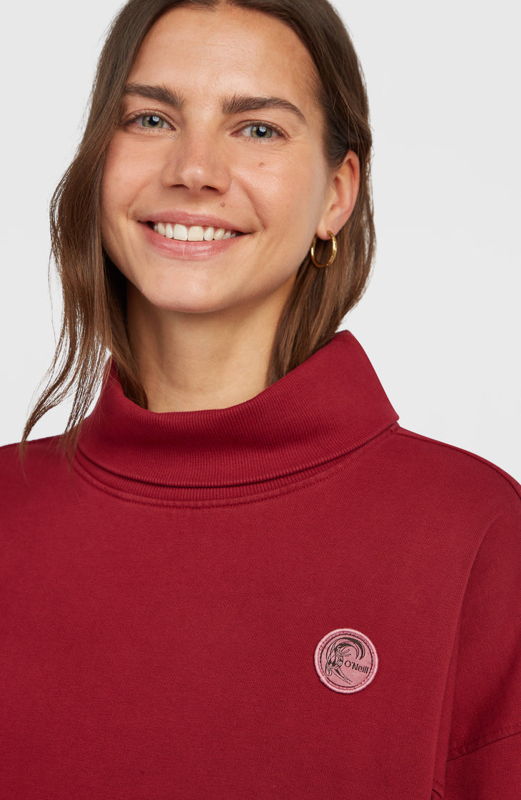 O'Riginals High-Neck Crew Sweatshirt | Tamarillo