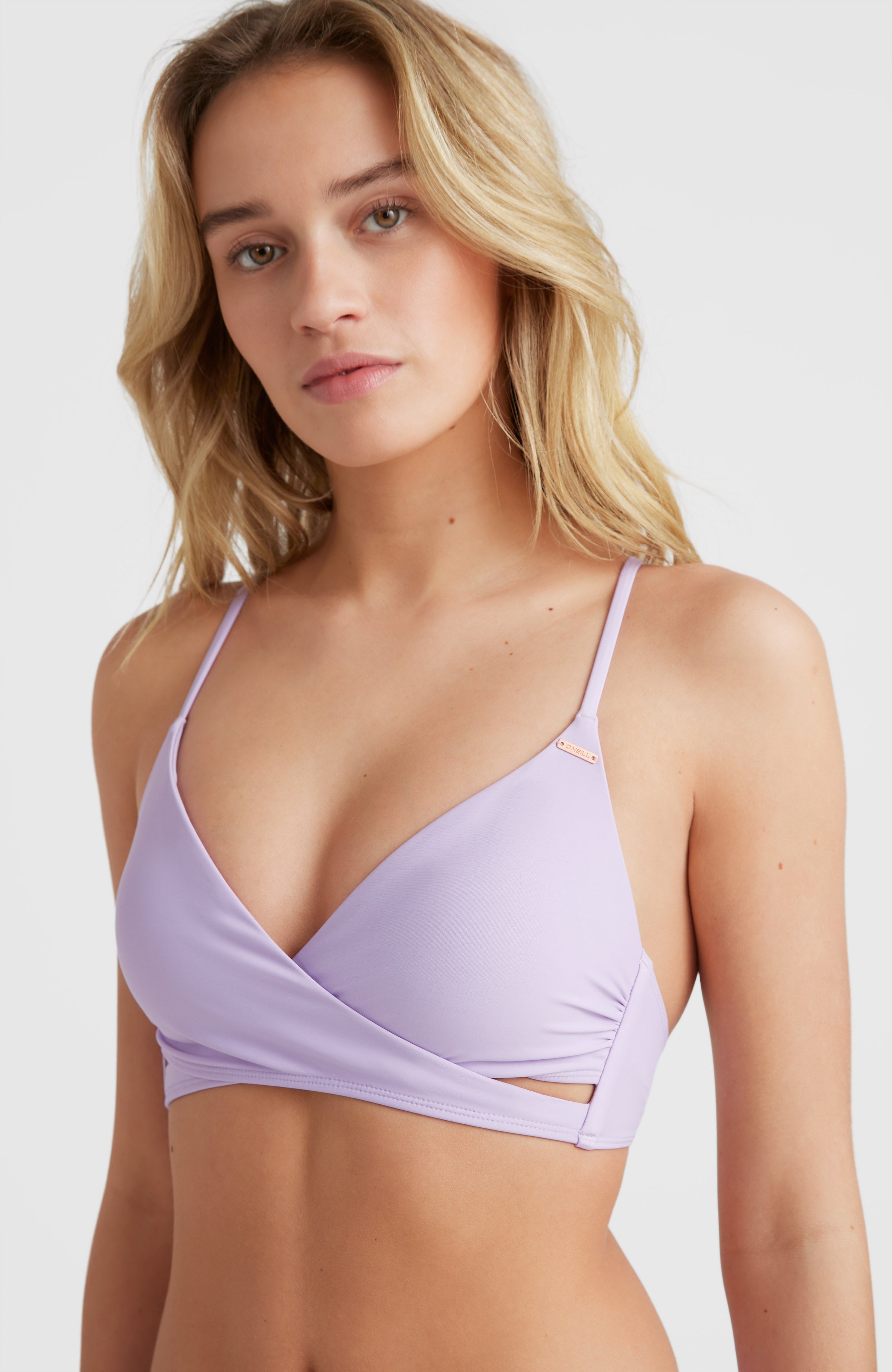 O Neill Bikini Top Baay Bralette Bikini Top | Purple Rose – O'Neill UK