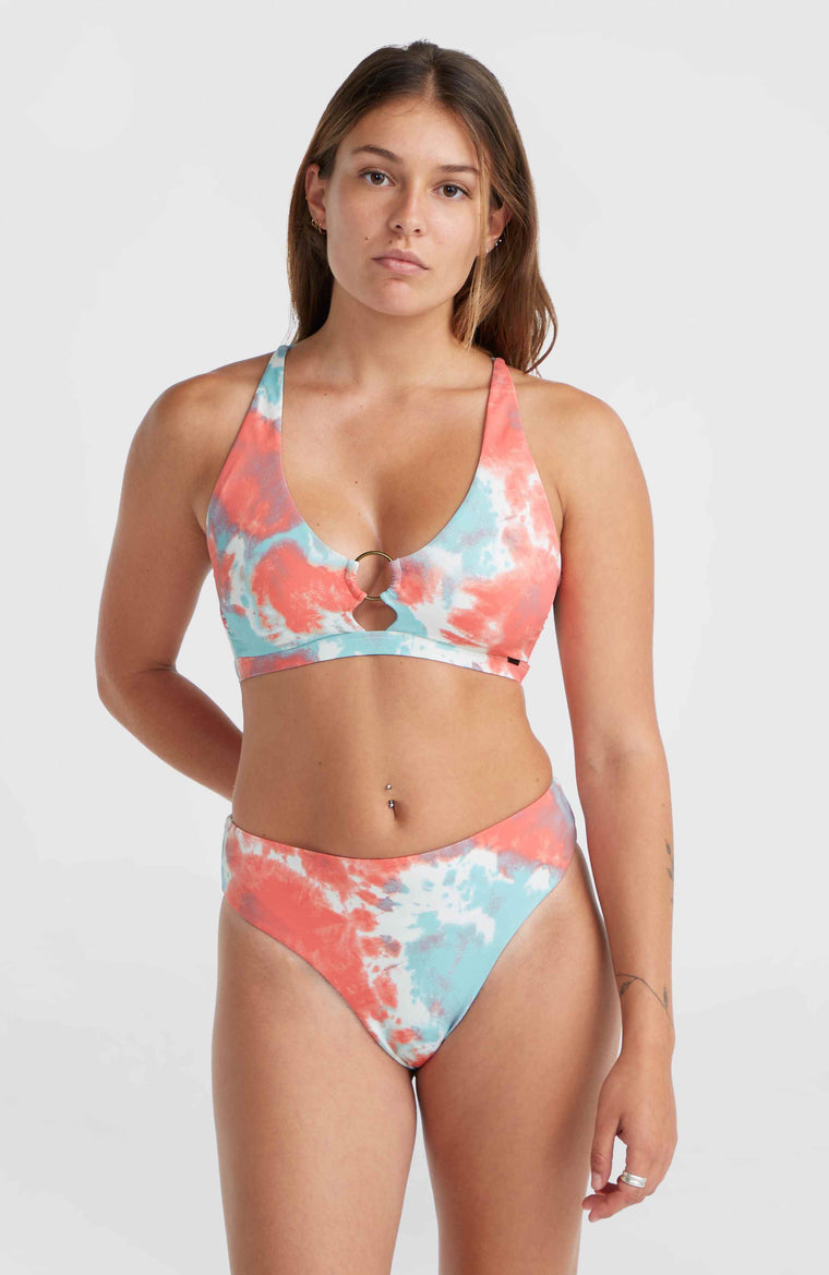 Lisala New Love Women Of The Wave Bikini Set | Pink Ice Cube Tie Dye Lisala New Love Women Of The Wave Bikini Set | Pink Ice Cube Tie Dye