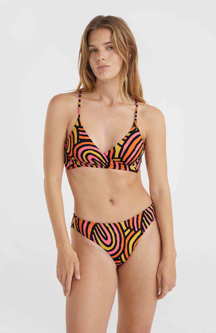 Baay Maoi Bikini Set | Orange Rainbow Stripe Baay Maoi Bikini Set | Orange Rainbow Stripe