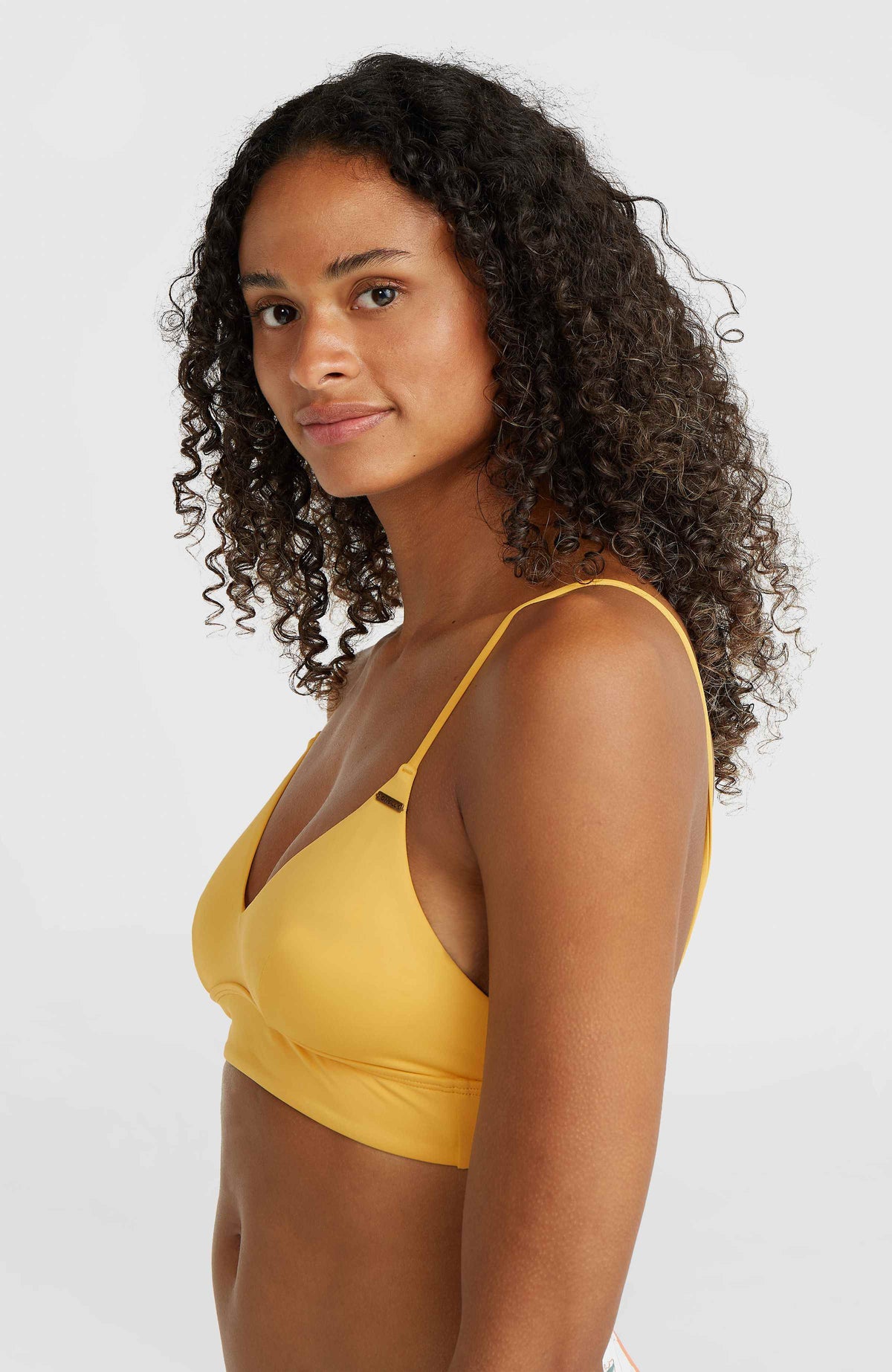 Wave Crop Bikini Top | Golden Haze