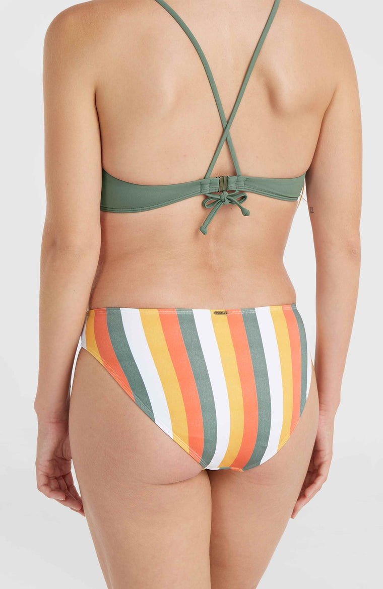 Rita Bikini Bottoms | Orange Multistripe Rita Bikini Bottoms | Orange Multistripe