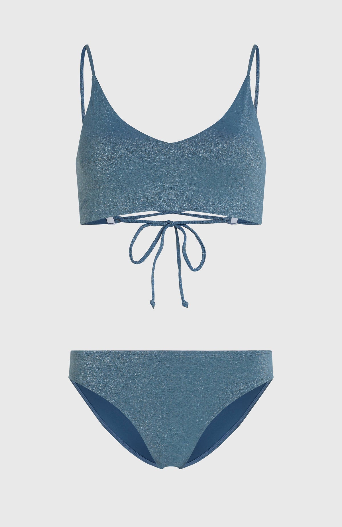 Beach Vintage Midles Rita Bikini Set | Copen Blue