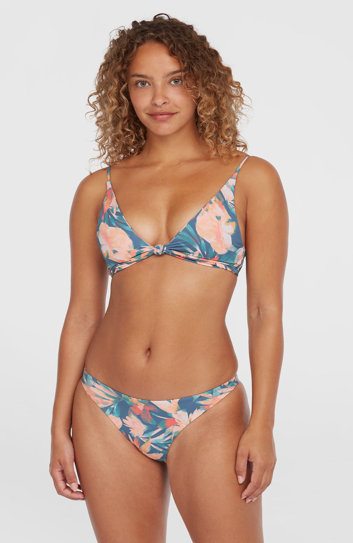 Pismo Flamenco Bikini Set | Blue Painted Tropics