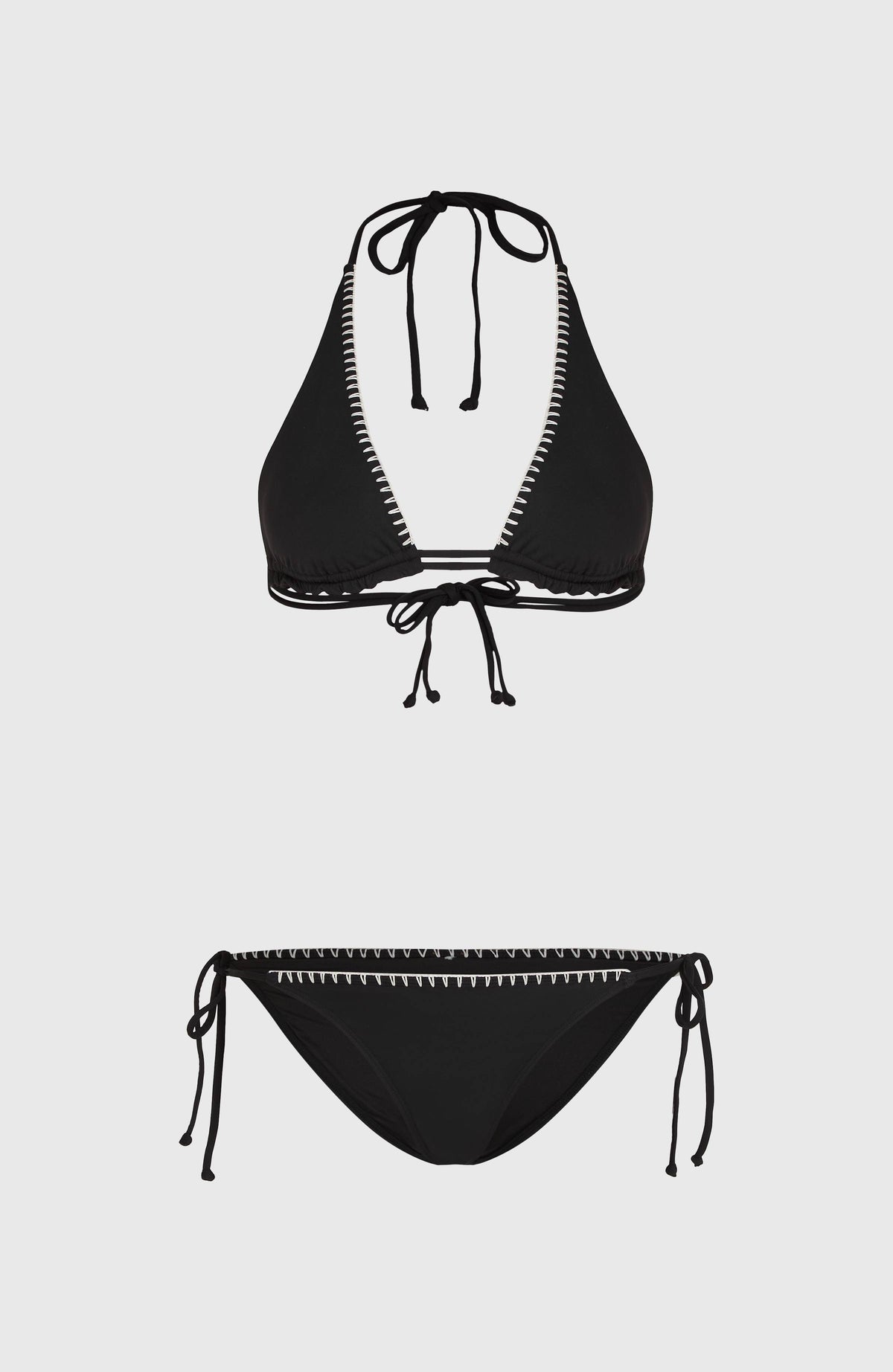 Mother Maracas Crochet Bikini Set | Black Out