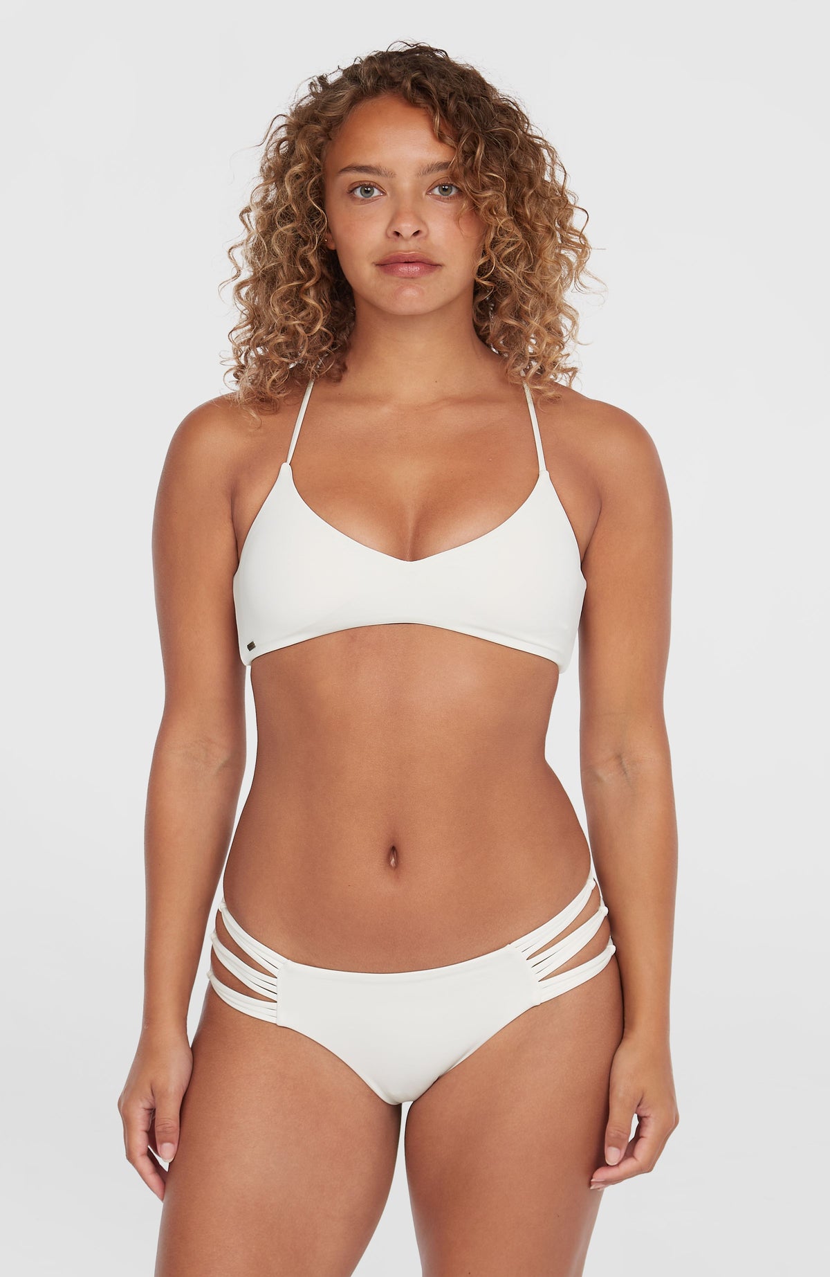 Boulders Strappy Sides Bikini Bottoms | Snow White