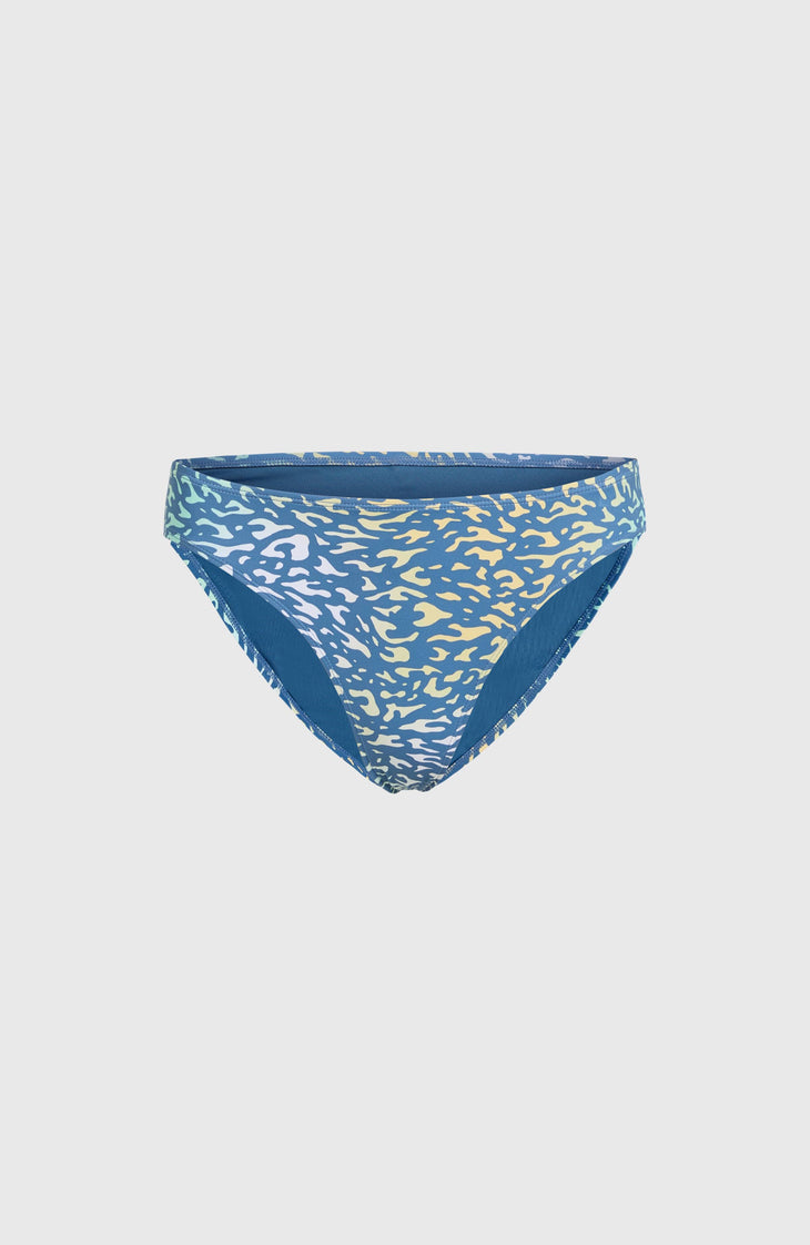 Rita Bikini Bottoms | Yellow Animal Blur