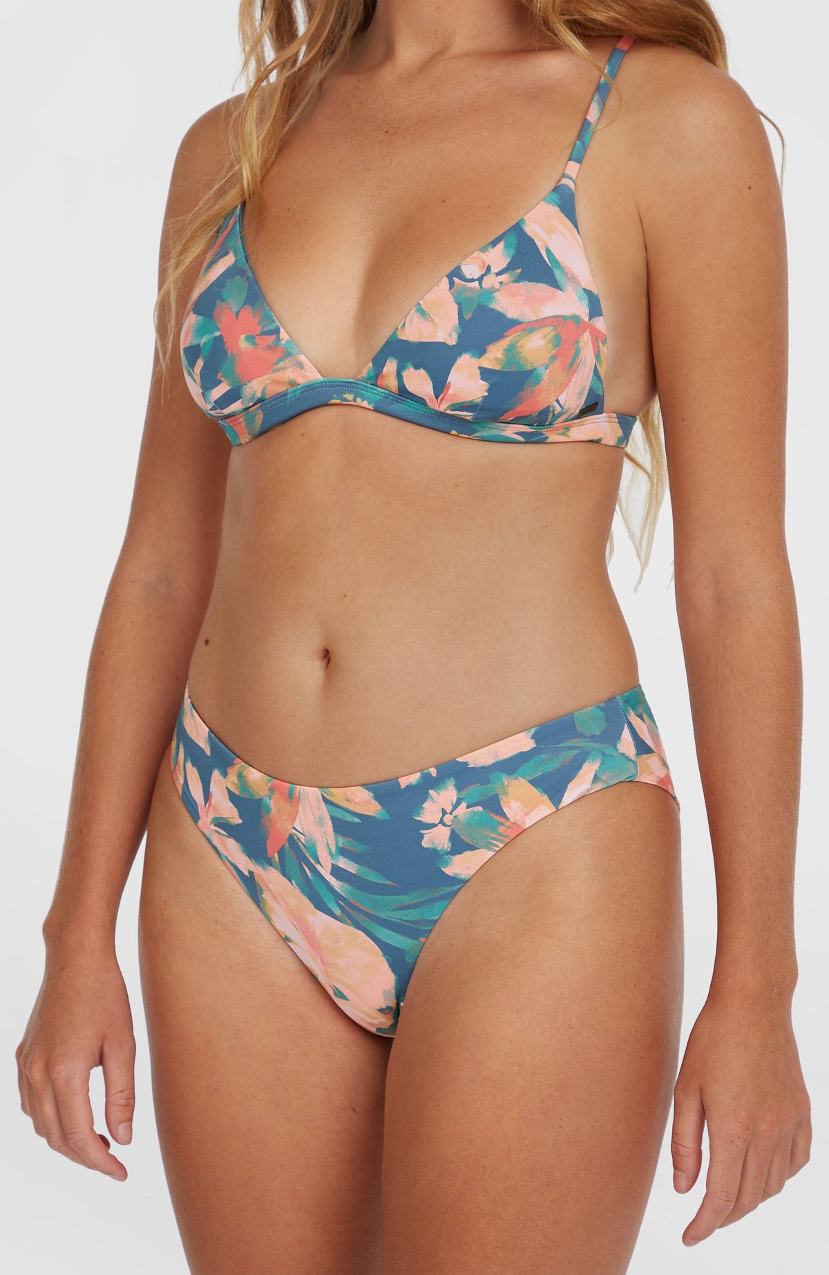 Maoi Bikini Bottoms | Blue Painted Tropics