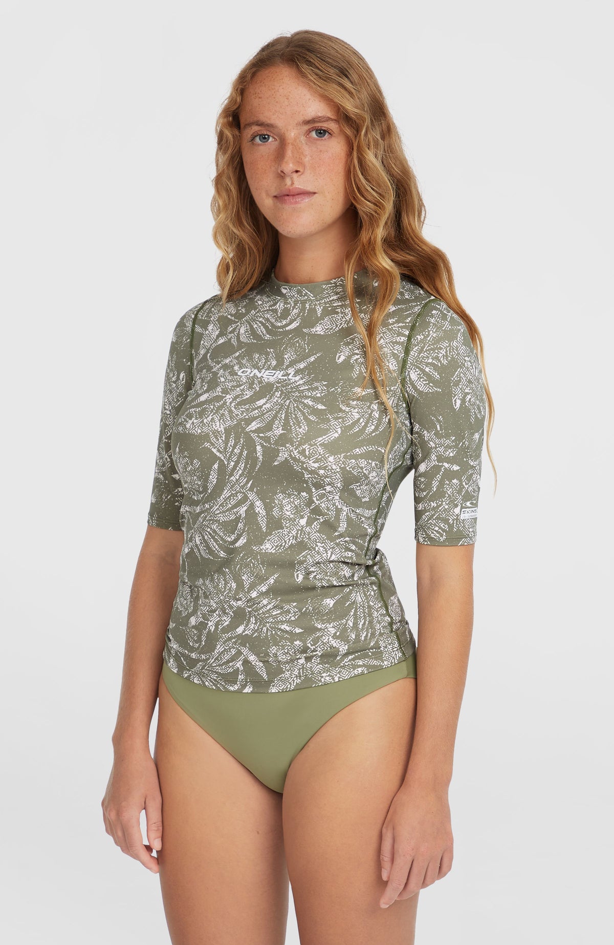 Essentials Short-Sleeve Skin | Green Textured Jungle