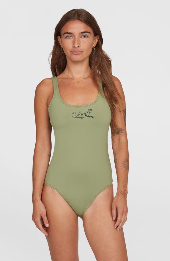 Essentials Script Swimsuit | Alma Steel Essentials Script Swimsuit | Alma Steel