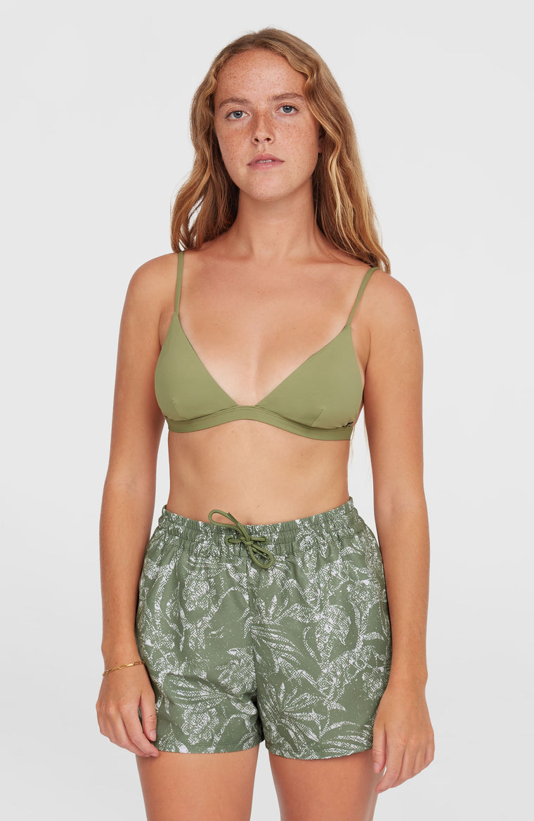 Essentials Print 12'' Swim Shorts | Green Textured Jungle Essentials Print 12'' Swim Shorts | Green Textured Jungle