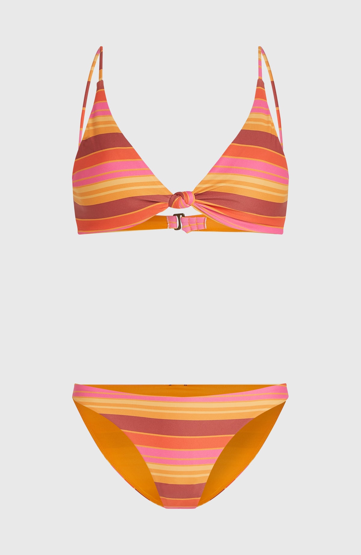 O'Riginals Pismo Flamenco Bikini Set | Orange Sunny Stripe