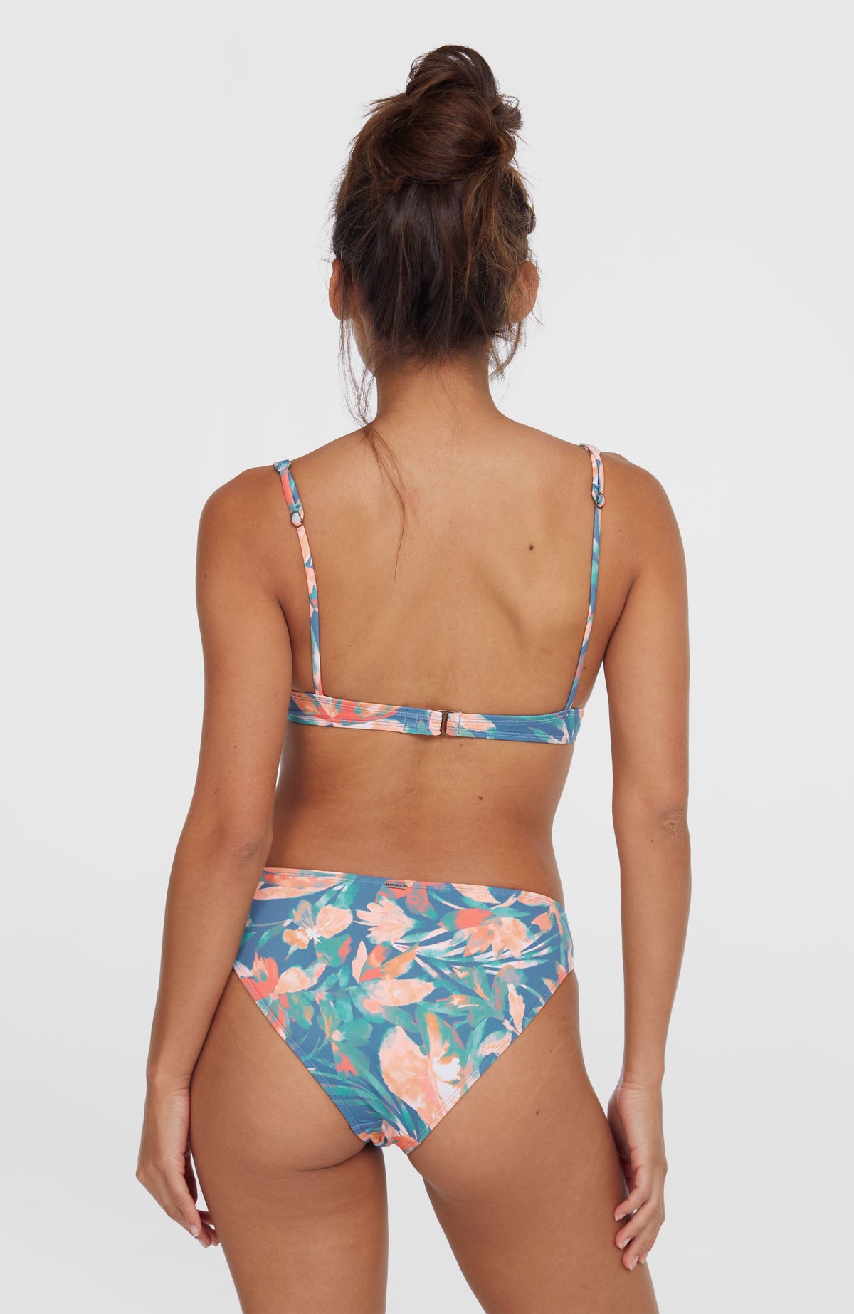 Saltwater Elsie Rita Bikini Set | Blue Painted Tropics
