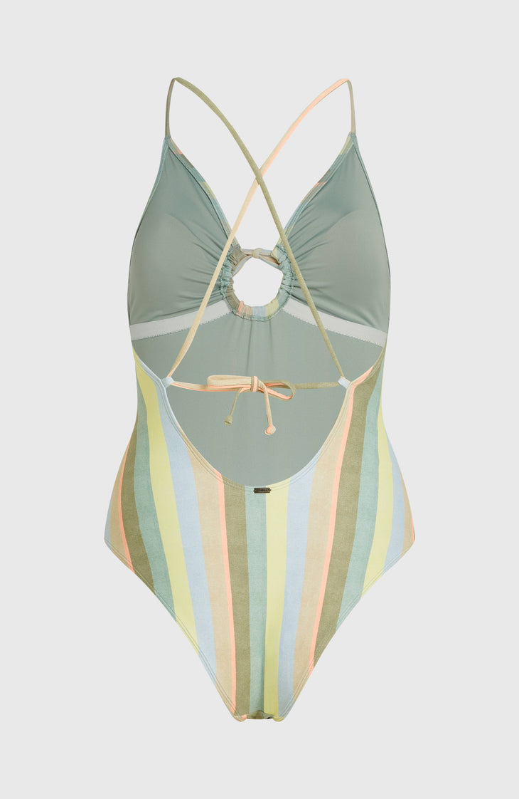 Jaida Swimsuit | Multi Must Haves Stripe