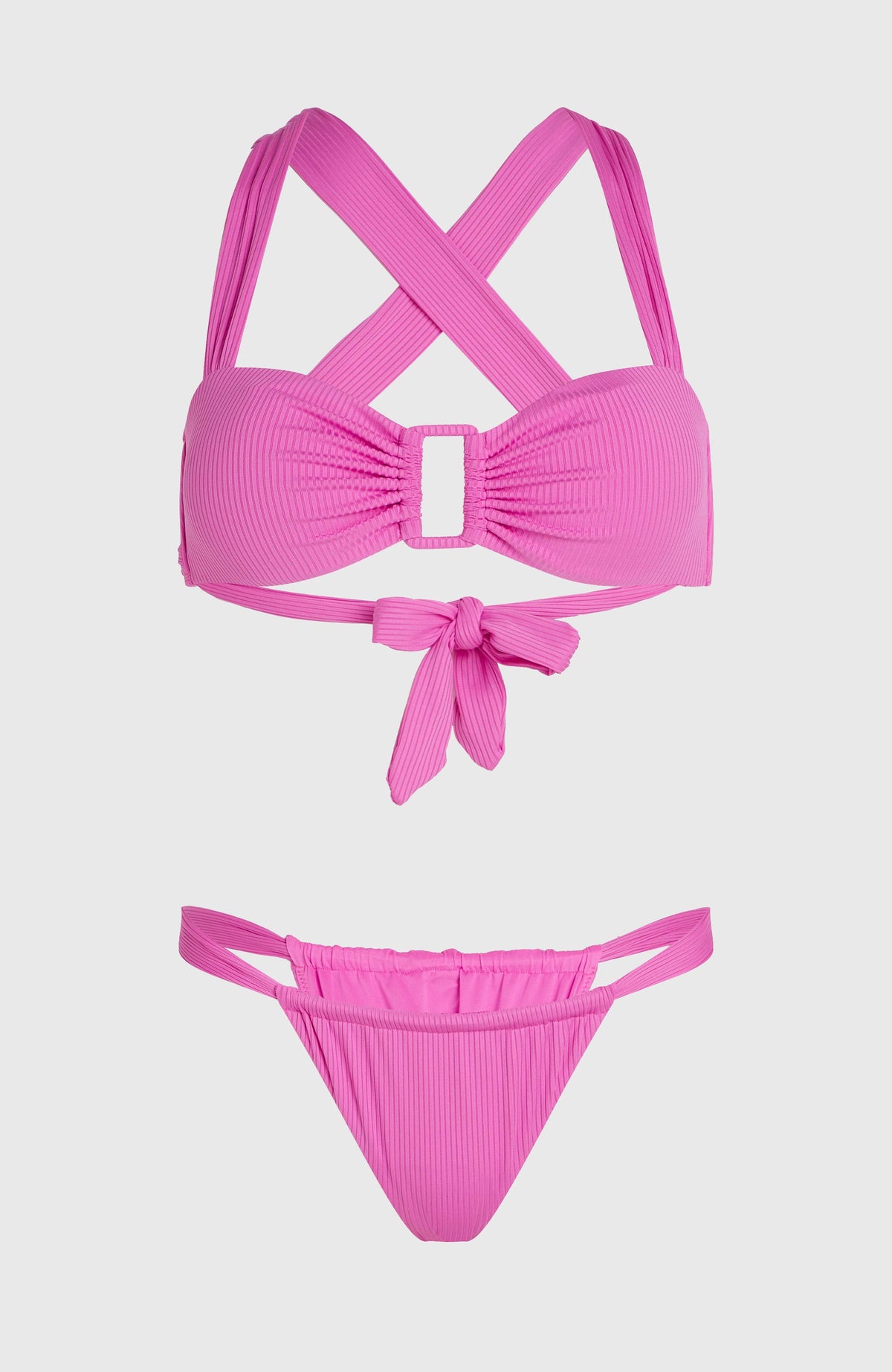 Annie Bikini Set | Electric Fuschia