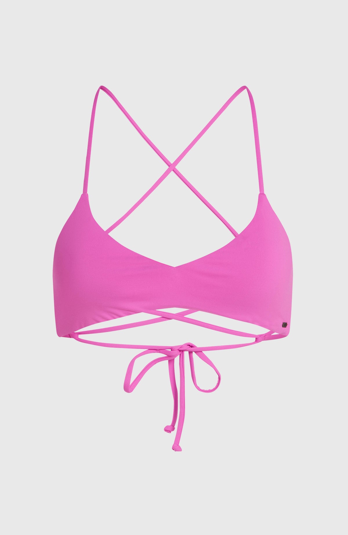 Huntington Bralette Bikini Top | Electric Fuschia