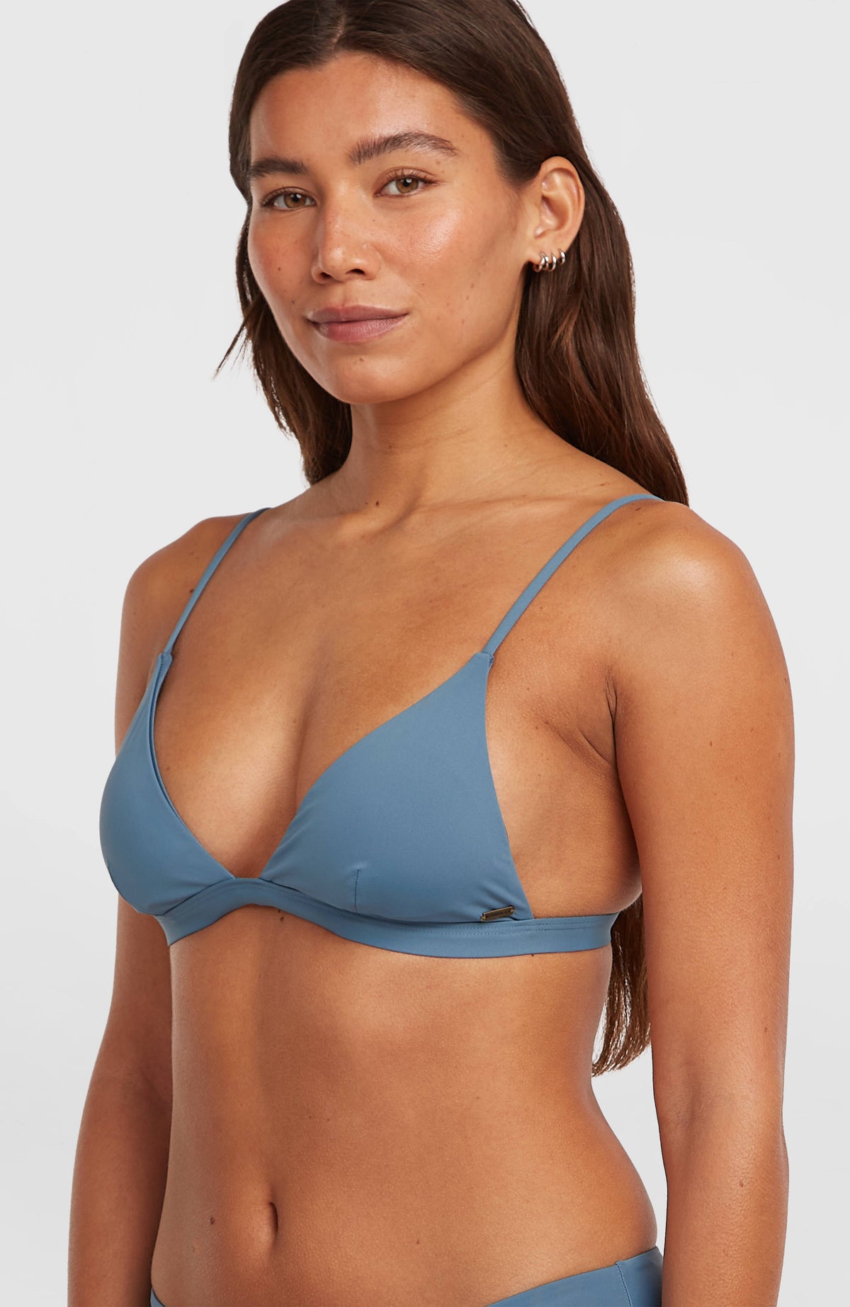 Seaside Tri Bikini Top | Copen Blue