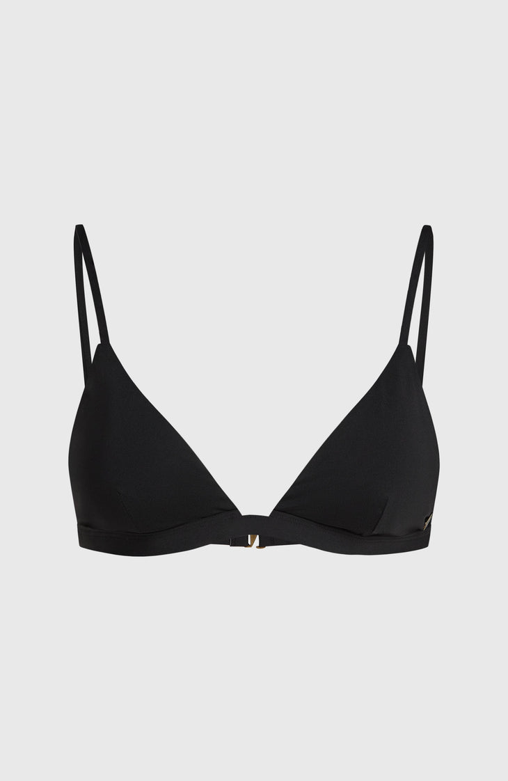 Seaside Tri Bikini Top | Black Out