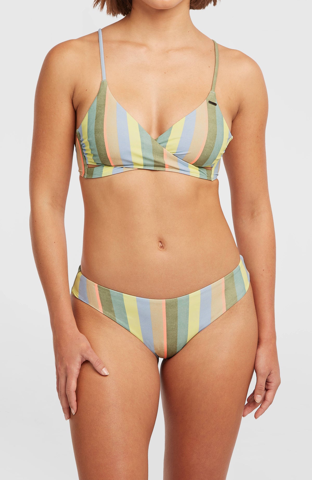 Maoi Bikini Bottoms | Multi Must Haves Stripe