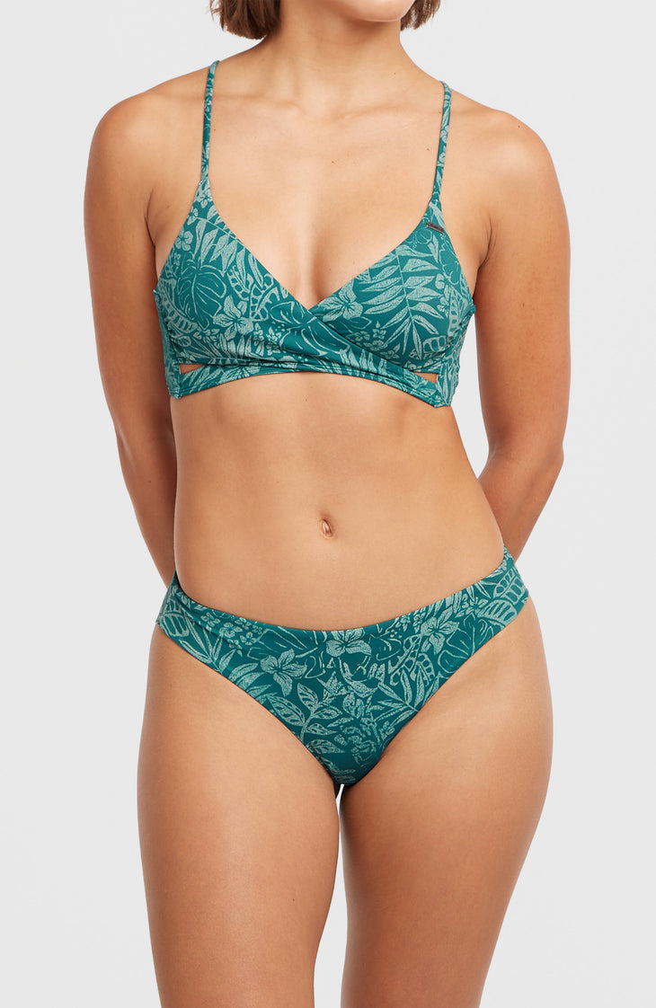 Maoi Bikini Bottoms | Green Island Sky