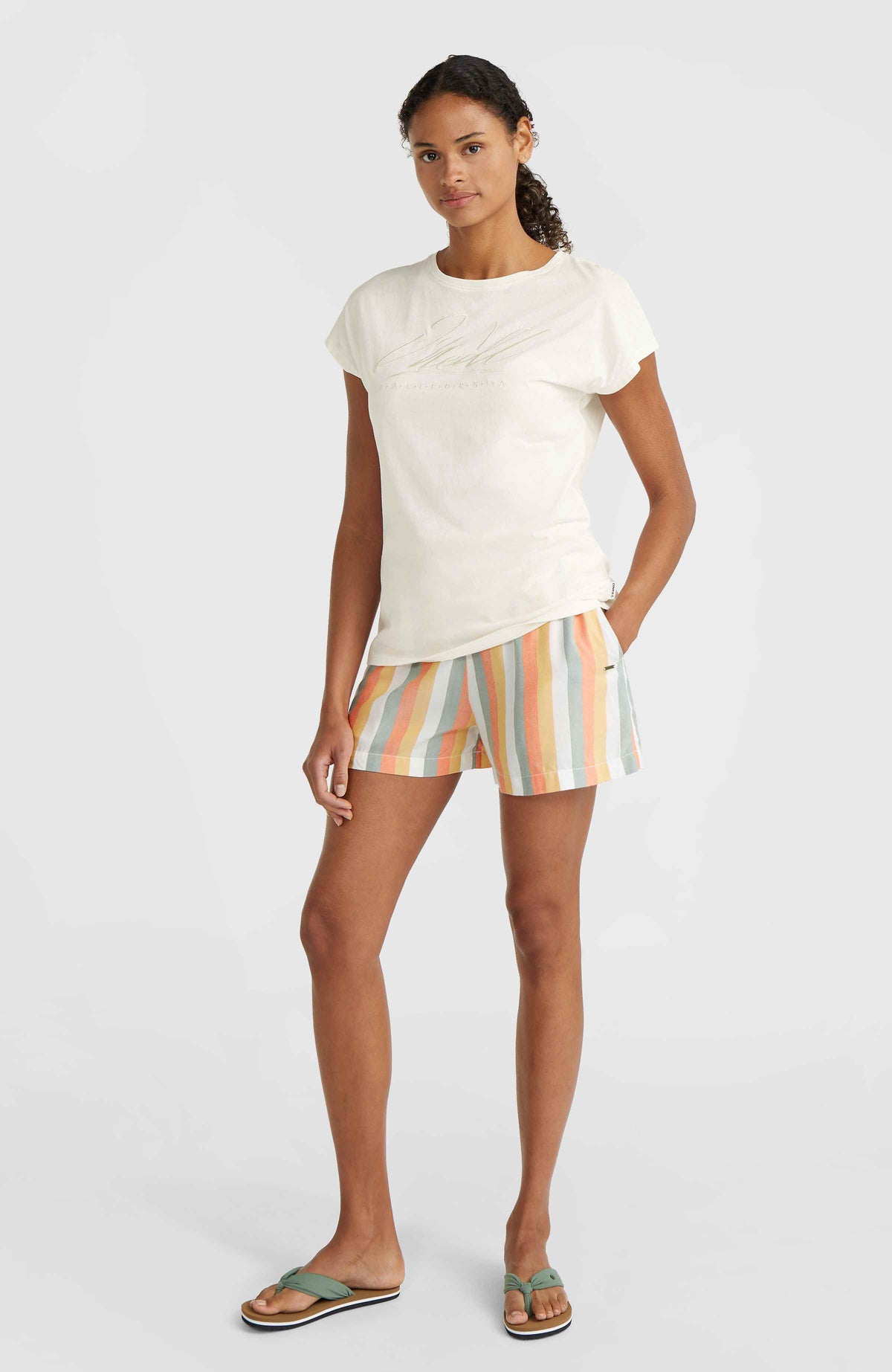 Essentials O'Neill Signature T-Shirt | Snow White