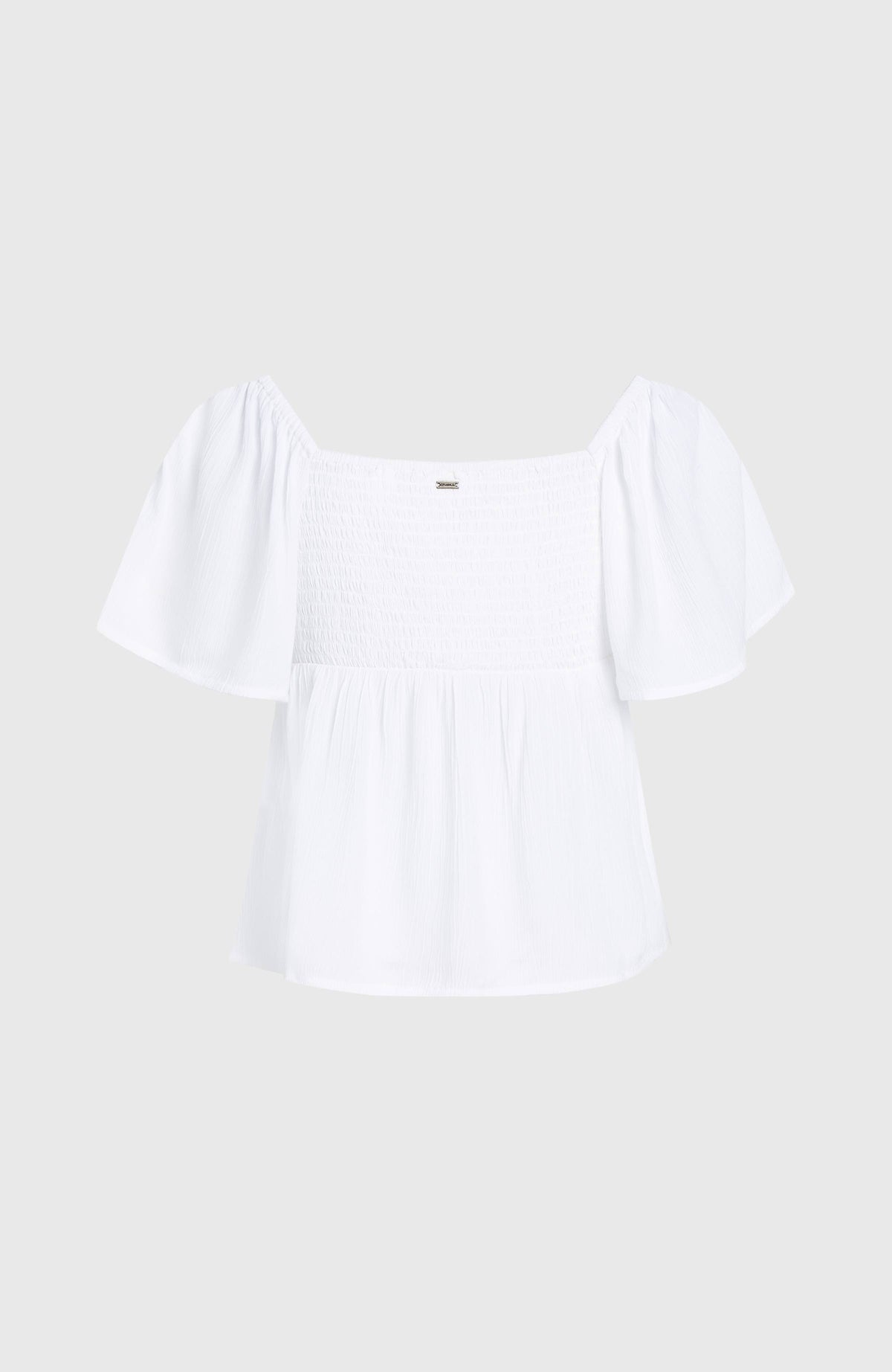 Huges Woven Top | Snow White