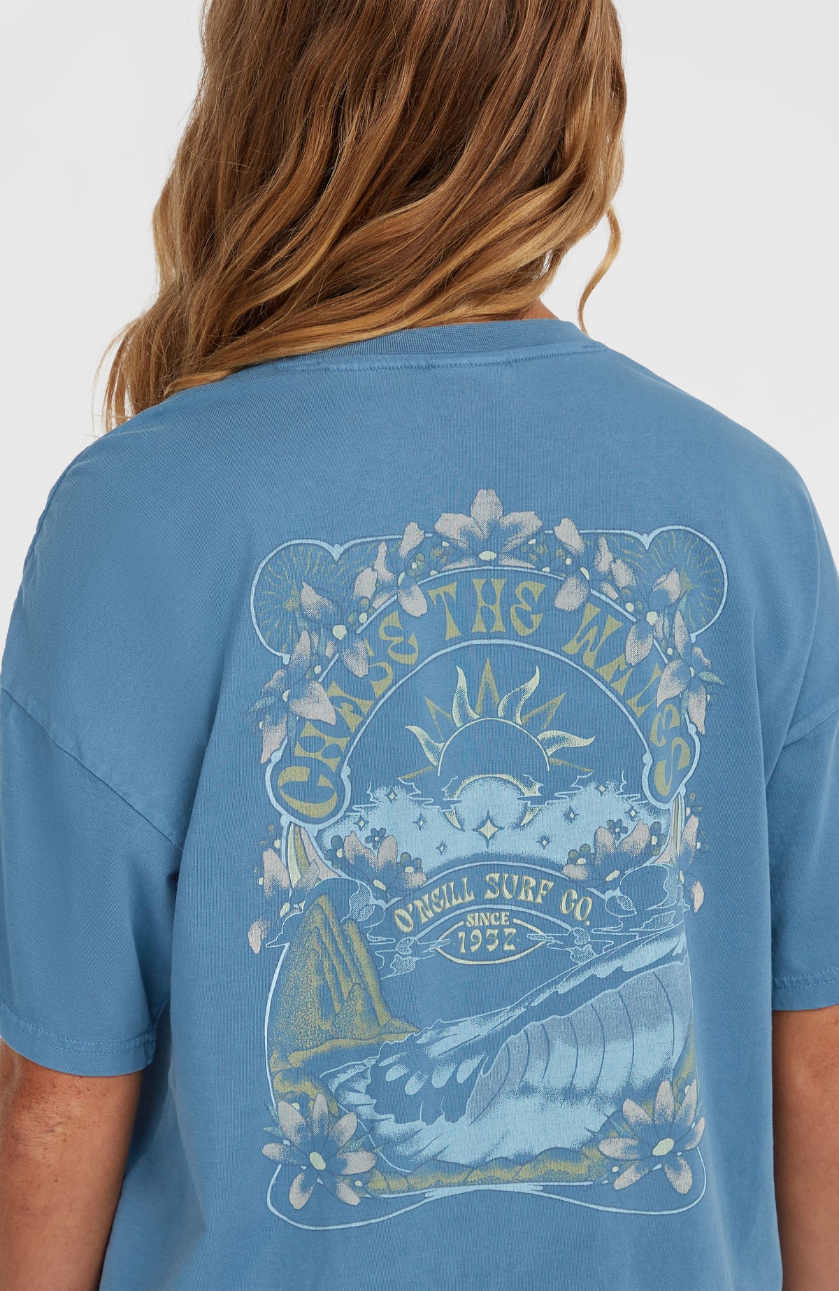 Beach Vintage T-Shirt | Copen Blue