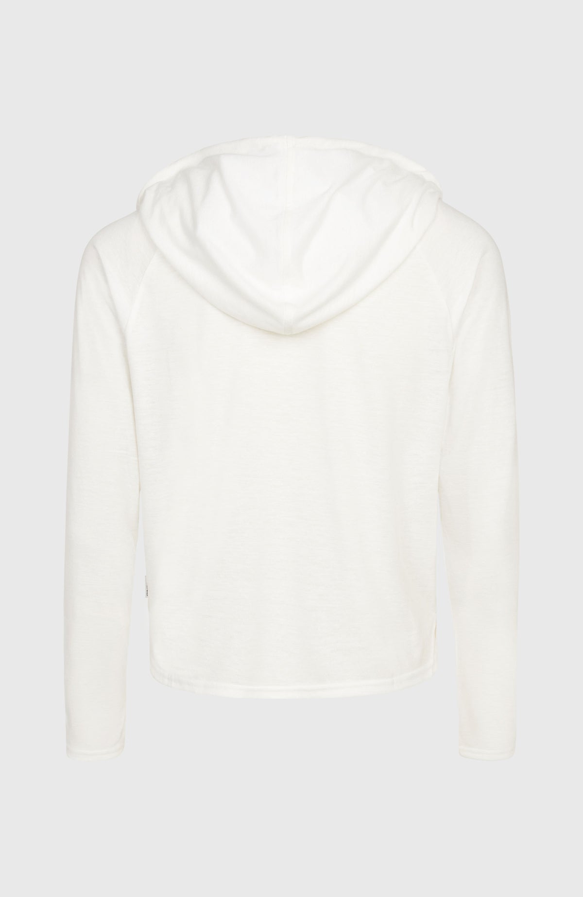 Essentials Long Sleeve Hoodie | Snow White