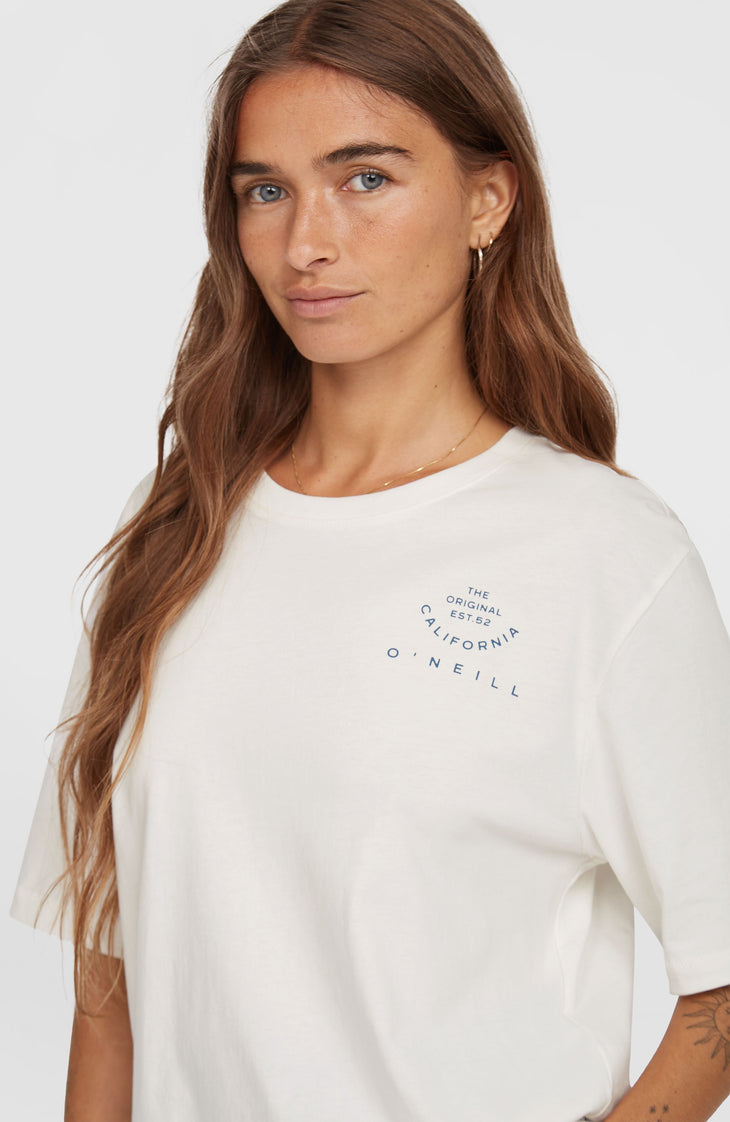 Summer Musthaves Back Print T-Shirt | Snow White