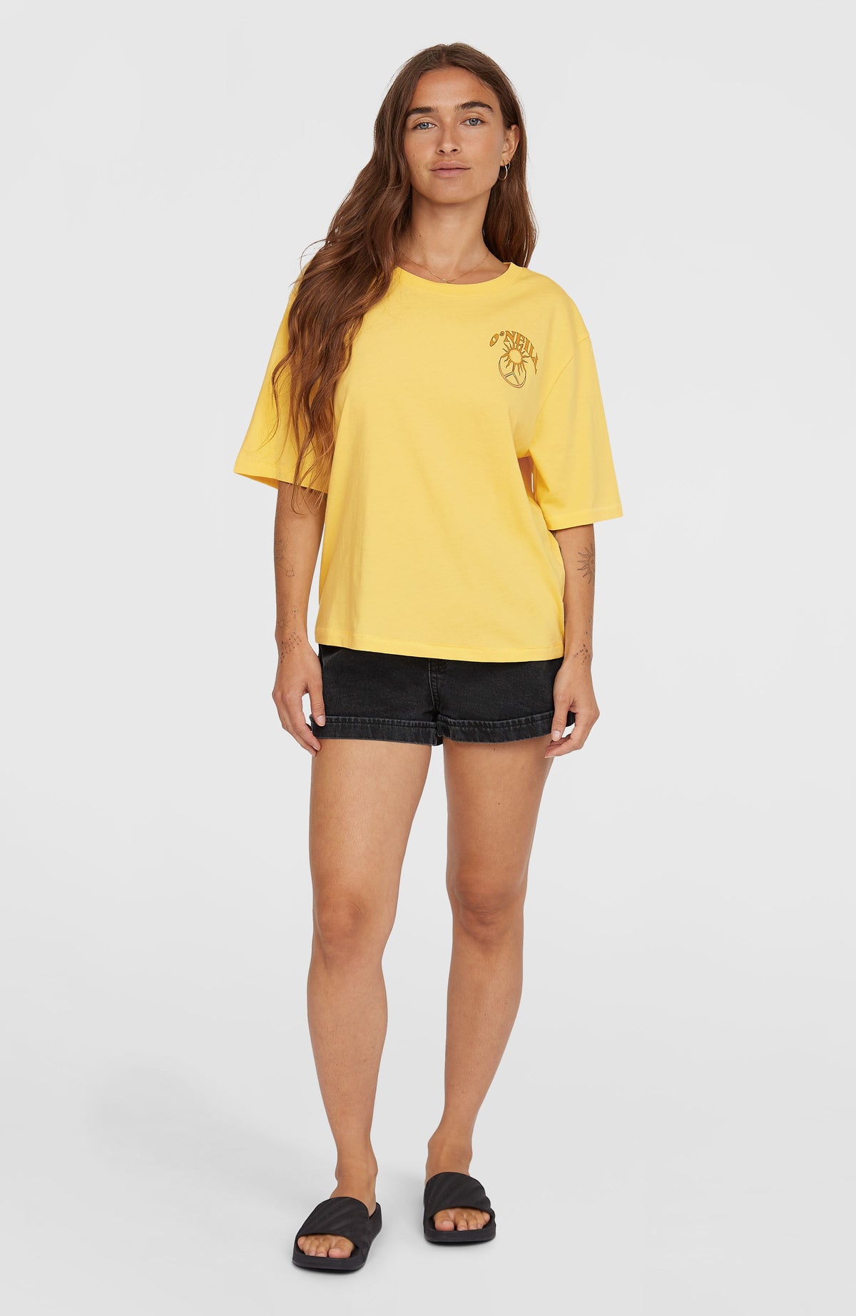Summer Musthaves Back Print T-Shirt | Tender Buttercup