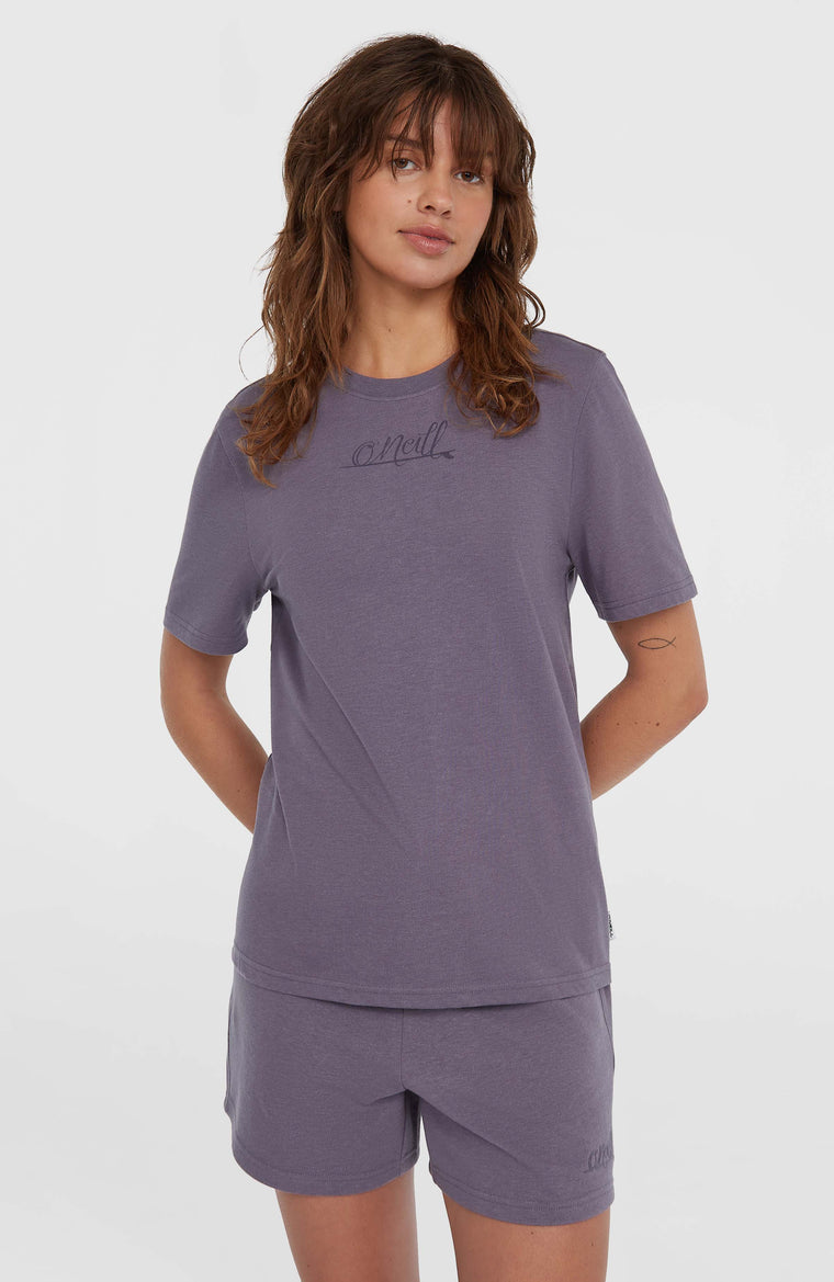 Essentials Script T-Shirt | Storm Essentials Script T-Shirt | Storm