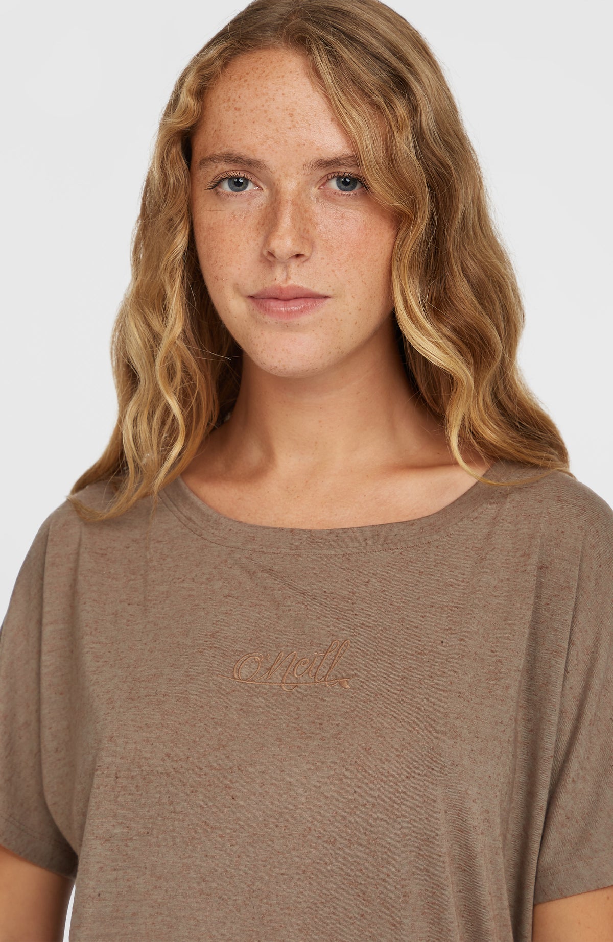 Essentials Script Drape T-Shirt | Pure Cashmere
