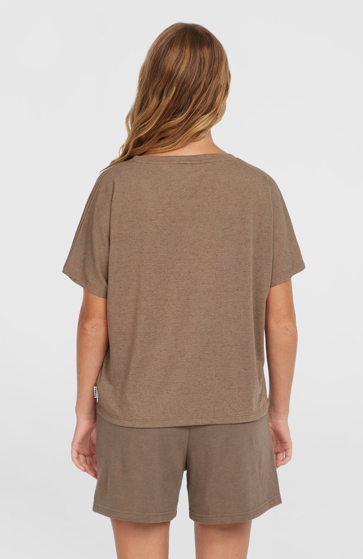 Essentials Script Drape T-Shirt | Pure Cashmere