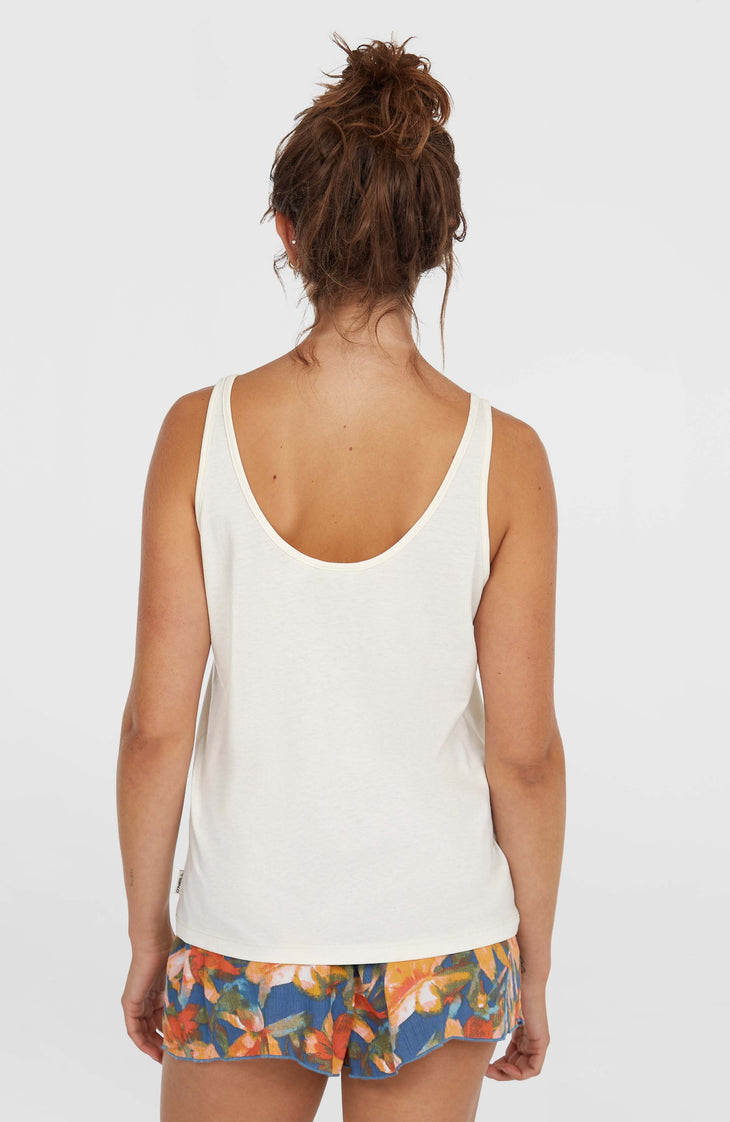 Luana Graphic Tank Top | Snow White