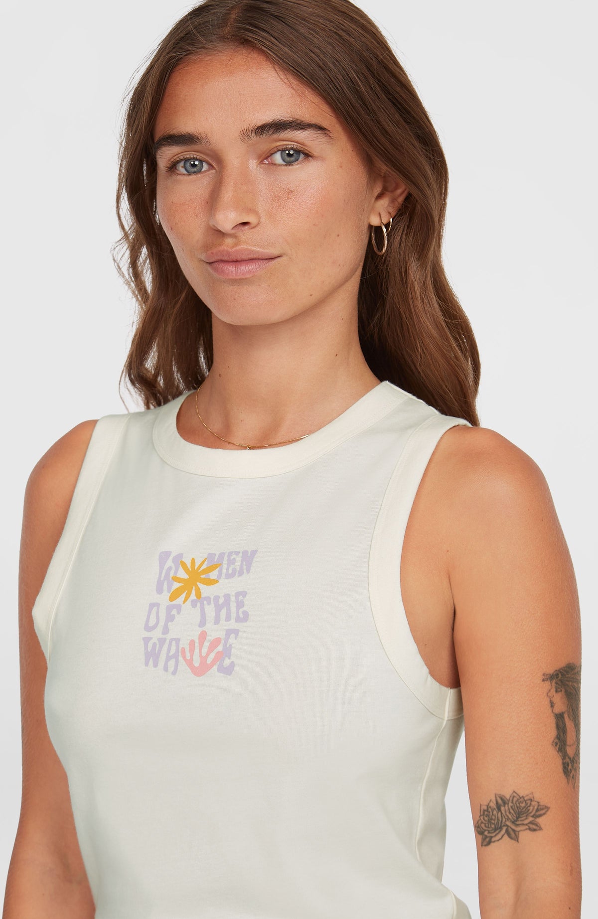 Women of the Wave Tank Top | Dusty Vanilla