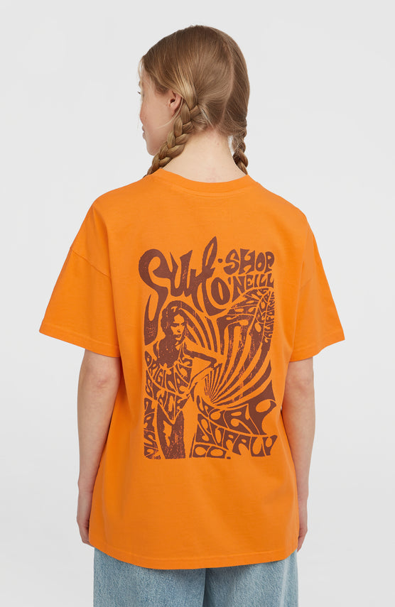 O'Riginals Back-Print T-Shirt | Mango Punch