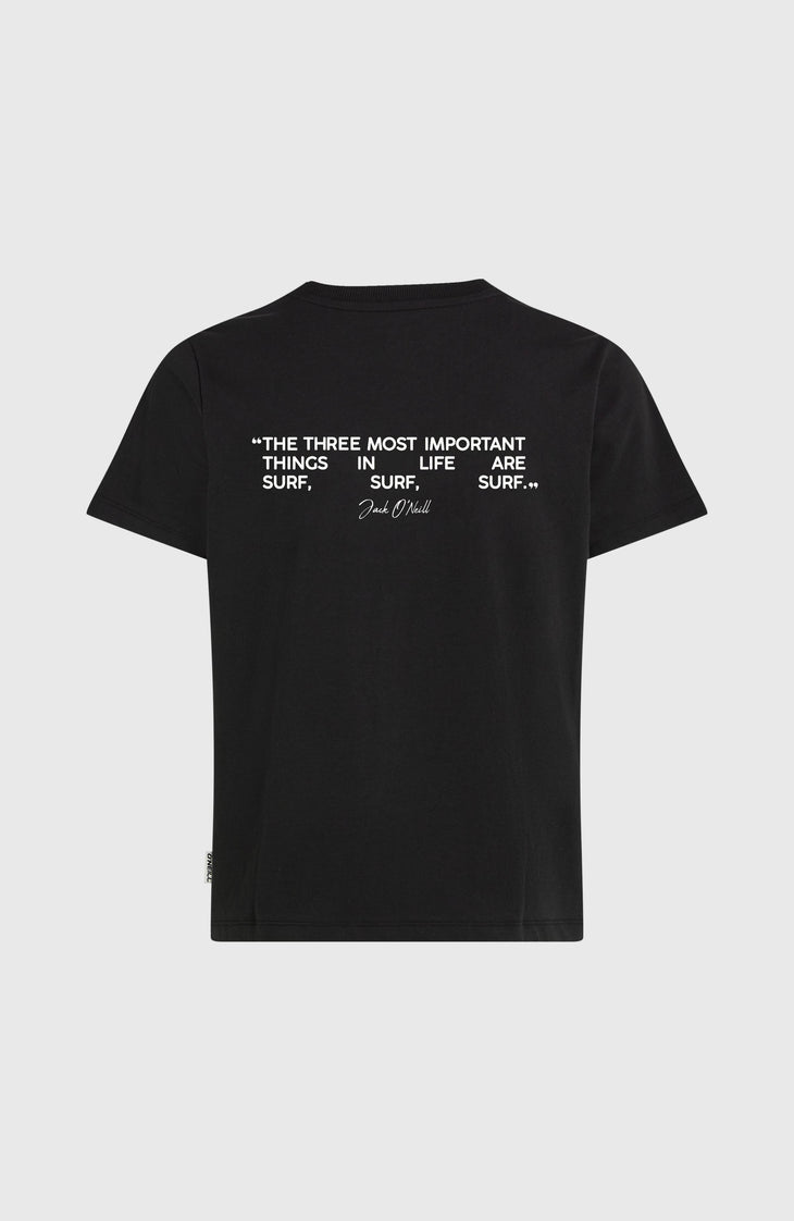 O'Neill Polygiene Cotton Graphic T-Shirt | Black Out