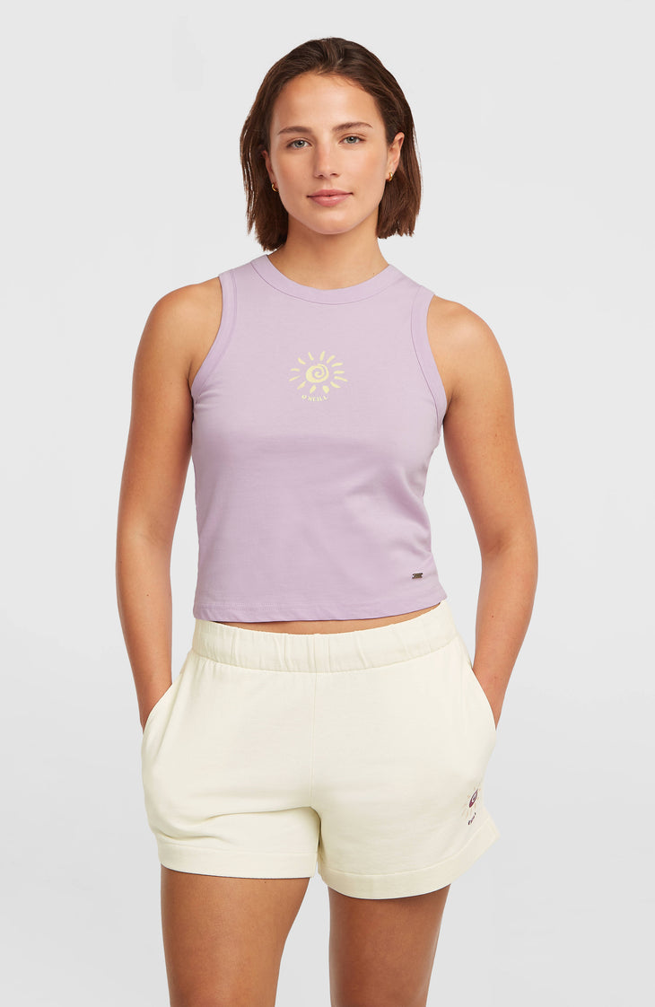 Women Of The Wave Tank Top | Pale Lavender
