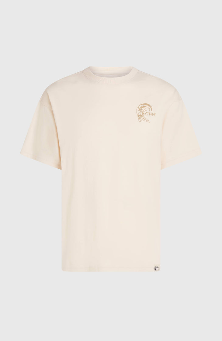 O'Riginals Back-Print T-Shirt | Linen White