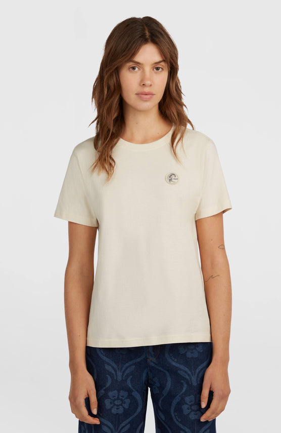 O'Riginals Badge T-Shirt | Linen White