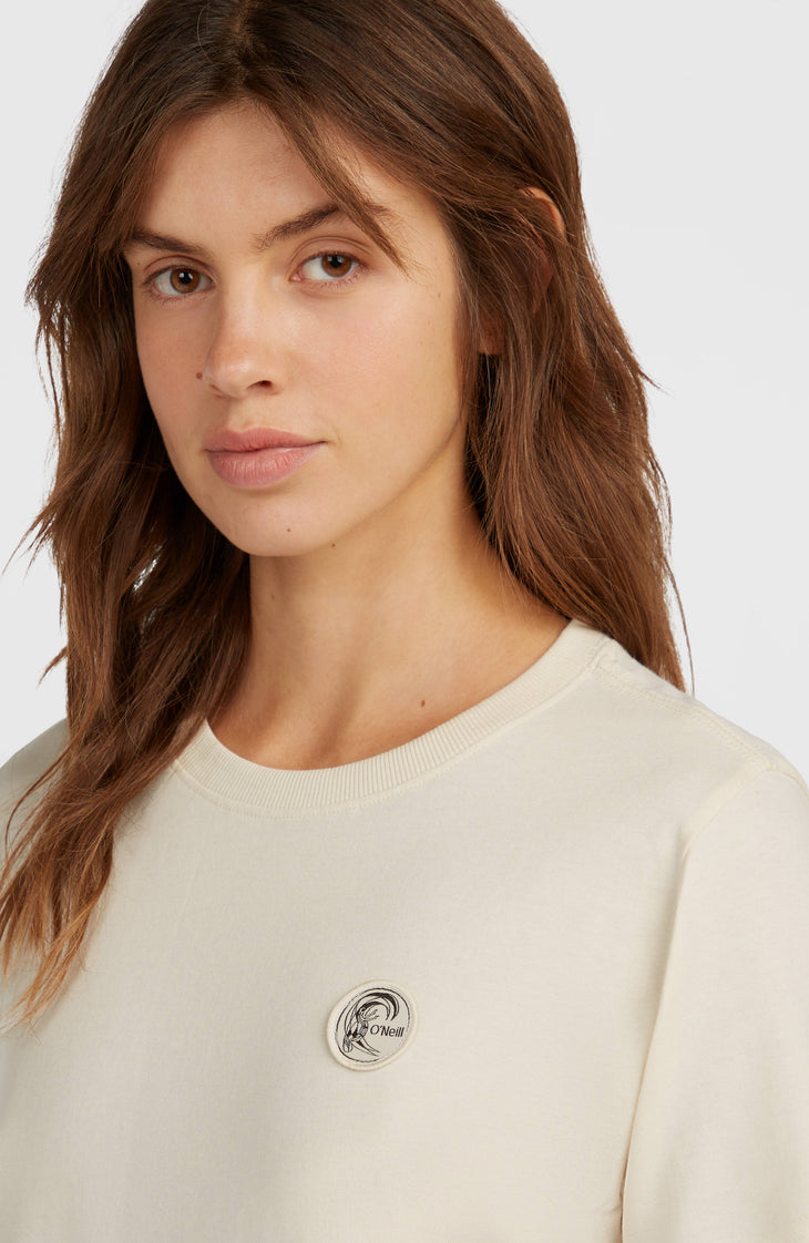 O'Riginals Badge T-Shirt | Linen White
