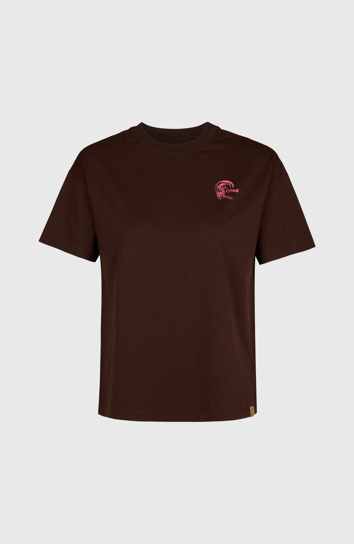 O'RIGINALS BACK PRINT T-SHIRT | Coffee Bean